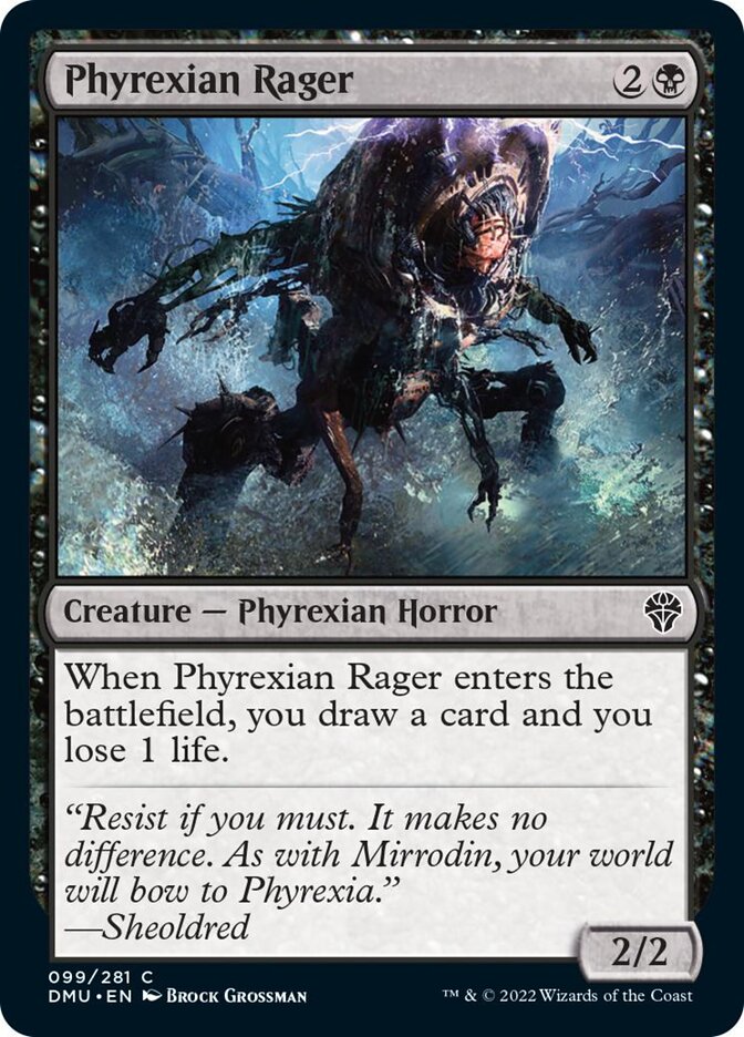 Phyrexian Rager [Dominaria United] | Good Games Cannington