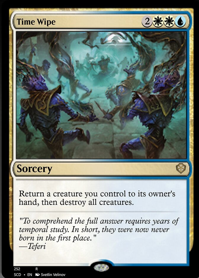 Time Wipe [Starter Commander Decks] | Good Games Cannington