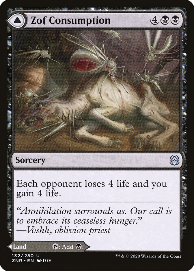 Zof Consumption // Zof Bloodbog [Zendikar Rising] | Good Games Cannington
