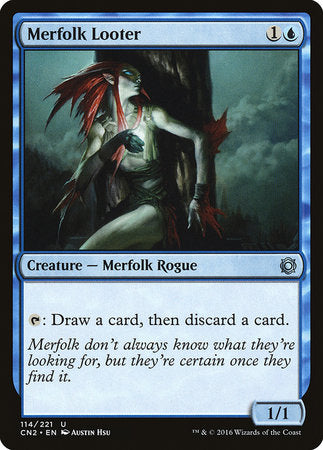 Merfolk Looter [Conspiracy: Take the Crown] | Good Games Cannington
