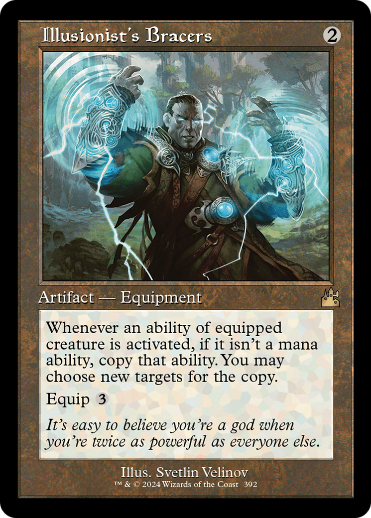 Illusionist's Bracers (Retro Frame) [Ravnica Remastered] | Good Games Cannington