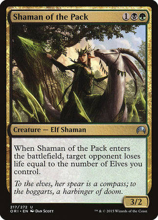 Shaman of the Pack [Magic Origins] | Good Games Cannington