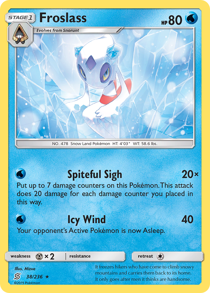 Froslass (38/236) [Sun & Moon: Unified Minds] | Good Games Cannington