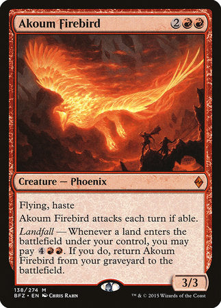 Akoum Firebird [Battle for Zendikar] | Good Games Cannington