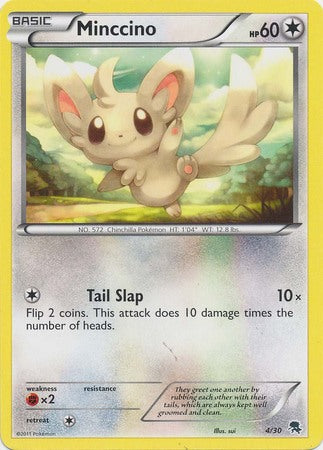 Minccino (4/30) [Black & White: Trainer Kit - Zoroark] | Good Games Cannington