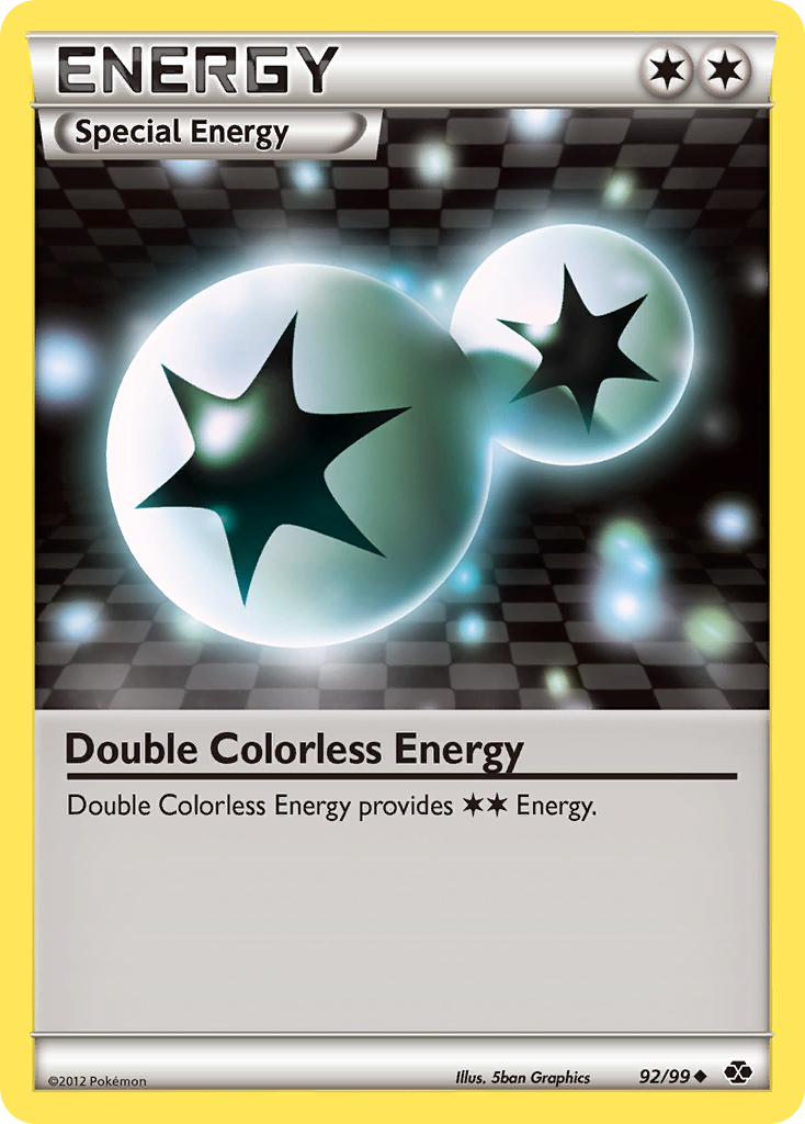 Double Colorless Energy (92/99) [Black & White: Next Destinies] | Good Games Cannington