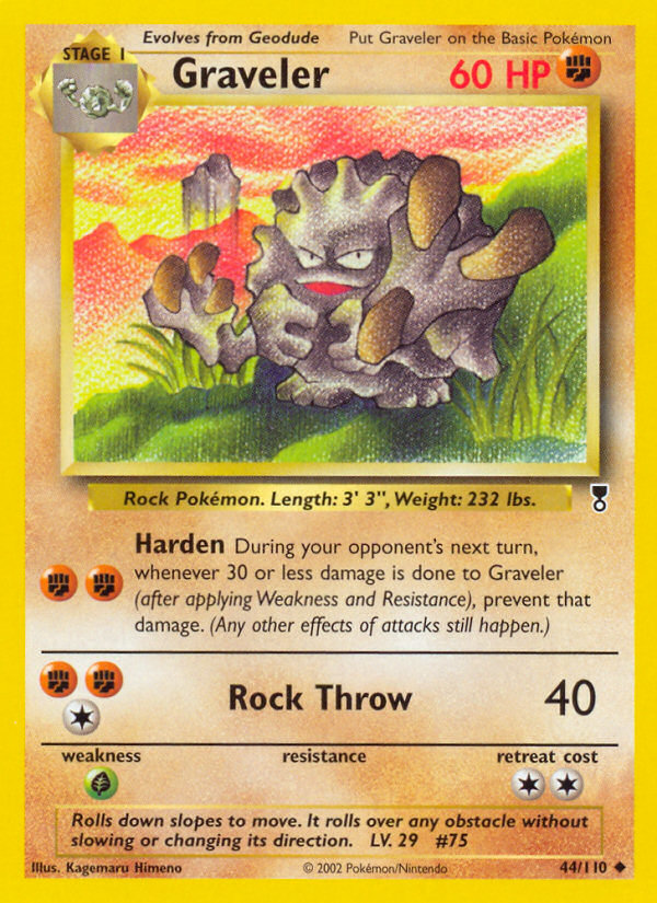 Graveler (44/110) [Legendary Collection] | Good Games Cannington
