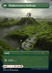 Cragcrown Pathway // Timbercrown Pathway (Borderless) [Secret Lair: Ultimate Edition 2] | Good Games Cannington