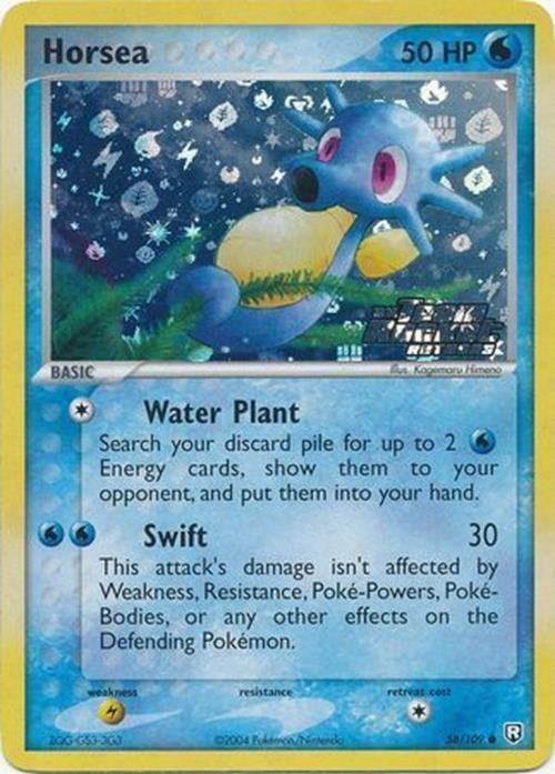 Horsea (58/109) (Stamped) [EX: Team Rocket Returns] | Good Games Cannington