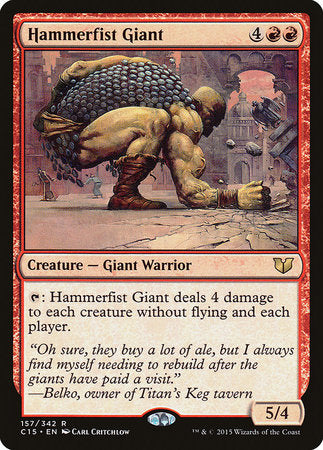 Hammerfist Giant [Commander 2015] | Good Games Cannington