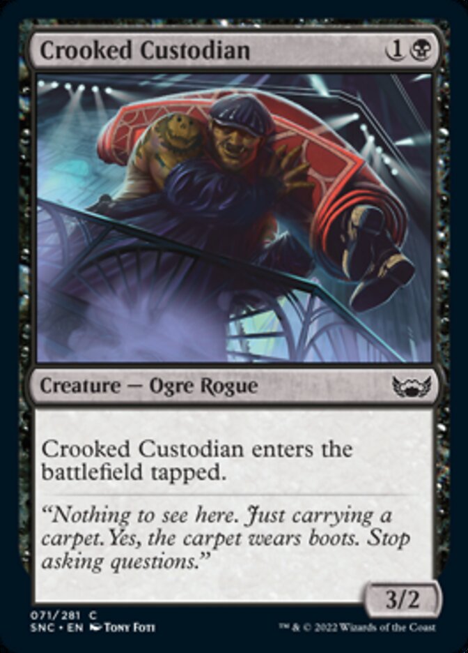 Crooked Custodian [Streets of New Capenna] | Good Games Cannington