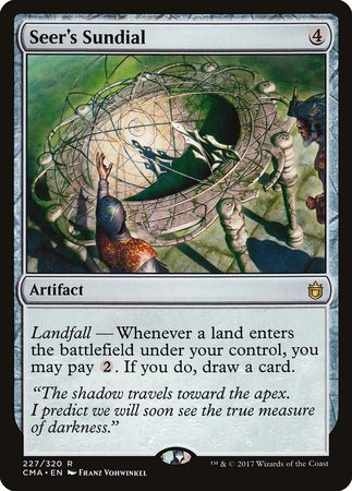 Seer's Sundial [Commander Anthology] | Good Games Cannington