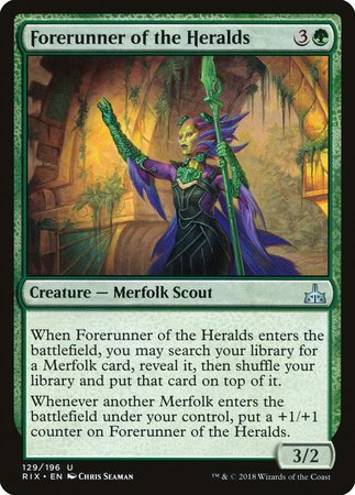 Forerunner of the Heralds [Rivals of Ixalan] | Good Games Cannington