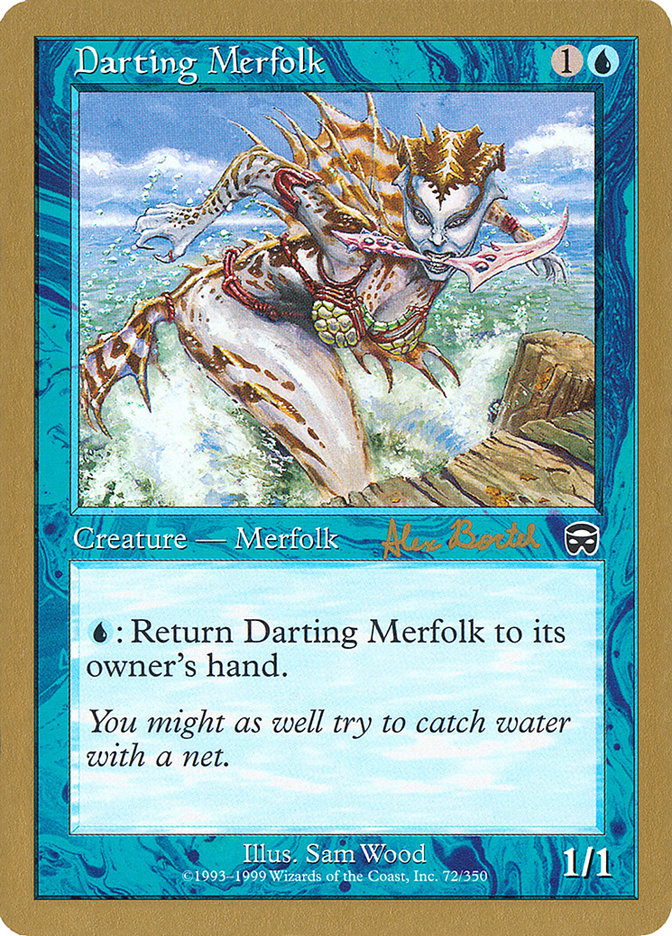 Darting Merfolk (Alex Borteh) [World Championship Decks 2001] | Good Games Cannington