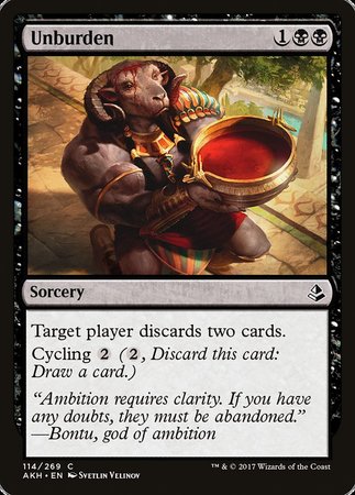 Unburden [Amonkhet] | Good Games Cannington