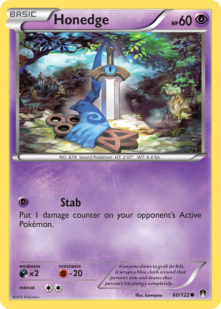Honedge (60/122) [XY: BREAKpoint] | Good Games Cannington