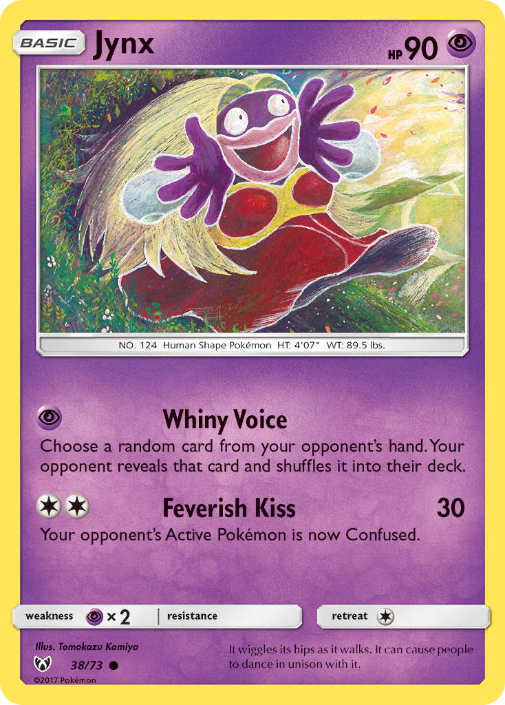 Jynx (38/73) [Sun & Moon: Shining Legends] | Good Games Cannington
