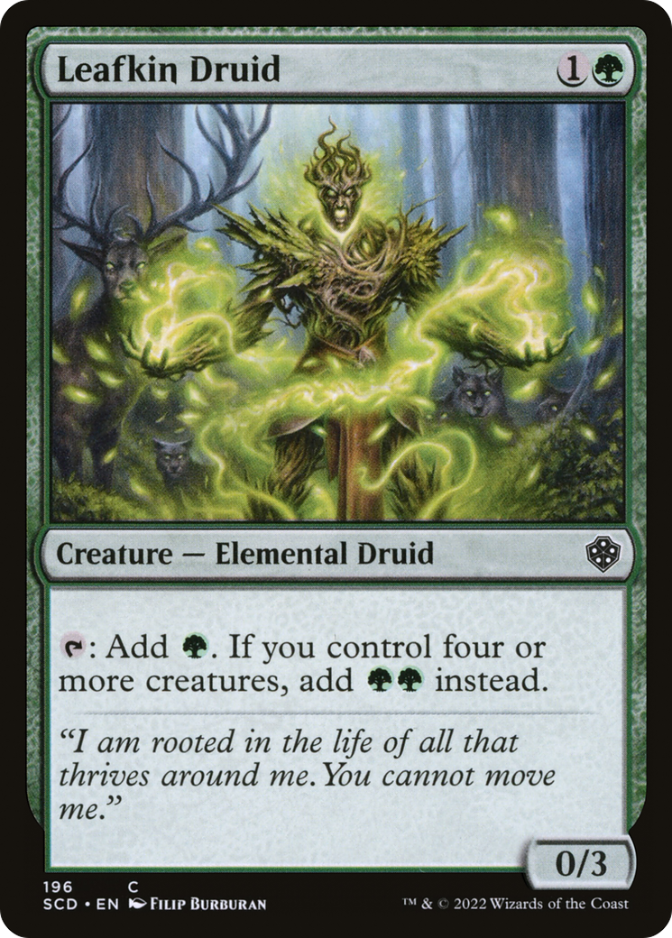 Leafkin Druid [Starter Commander Decks] | Good Games Cannington
