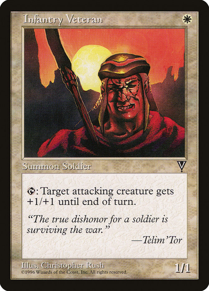 Infantry Veteran [Visions] | Good Games Cannington