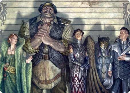 Rogues' Gallery Art Card [Streets of New Capenna Art Series] | Good Games Cannington