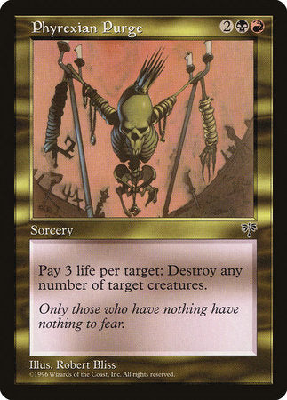 Phyrexian Purge [Mirage] | Good Games Cannington