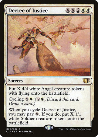 Decree of Justice [Commander 2014] | Good Games Cannington