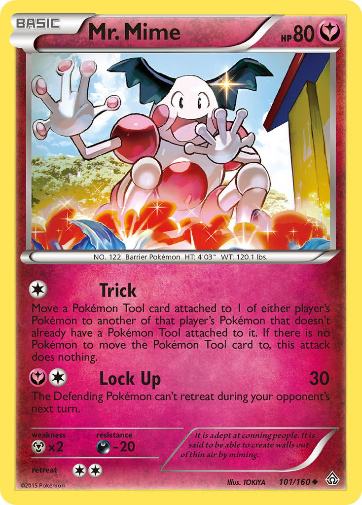 Mr. Mime (101/160) [XY: Primal Clash] | Good Games Cannington