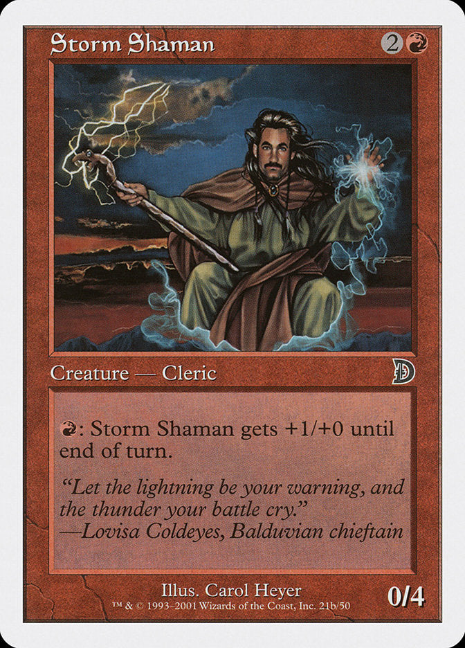 Storm Shaman (Male) [Deckmasters] | Good Games Cannington