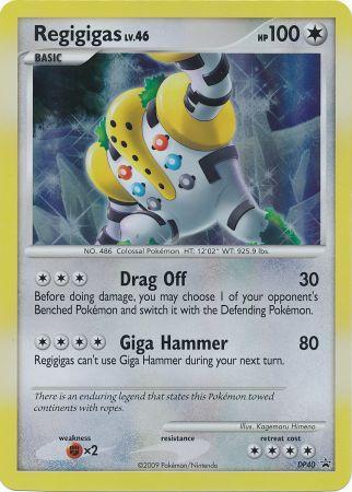 Regigigas (DP40) (Jumbo Card) [Diamond & Pearl: Black Star Promos] | Good Games Cannington