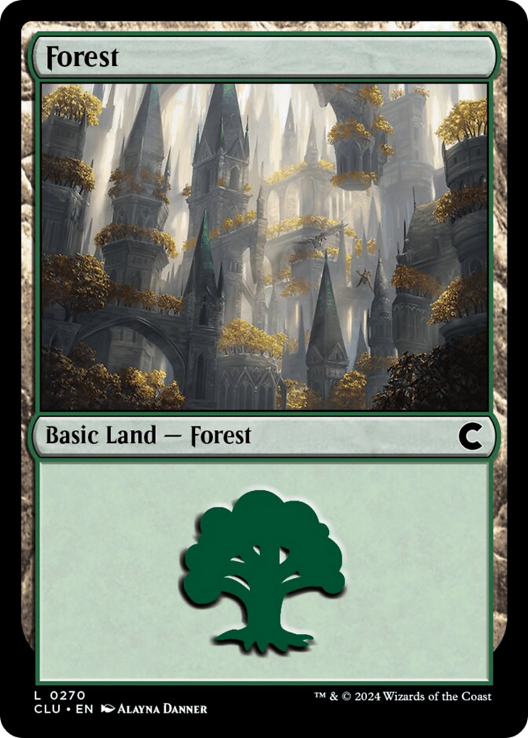Forest (0270) [Ravnica: Clue Edition] | Good Games Cannington