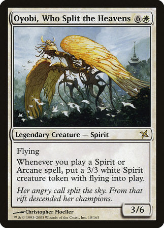 Oyobi, Who Split the Heavens [Betrayers of Kamigawa] | Good Games Cannington