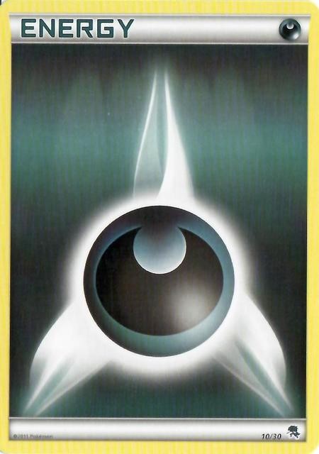 Darkness Energy (10/30) [Black & White: Trainer Kit - Zoroark] | Good Games Cannington