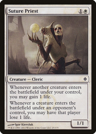 Suture Priest [New Phyrexia] | Good Games Cannington