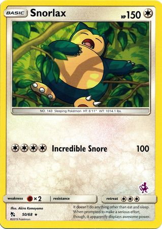 Snorlax (50/68) (Mewtwo Deck) [Battle Academy 2020] | Good Games Cannington