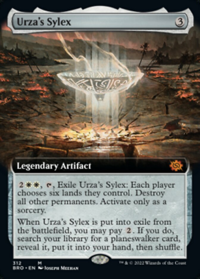 Urza's Sylex (Extended Art) [The Brothers' War] | Good Games Cannington