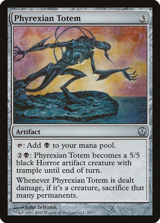 Phyrexian Totem [Duel Decks: Phyrexia vs. the Coalition] | Good Games Cannington