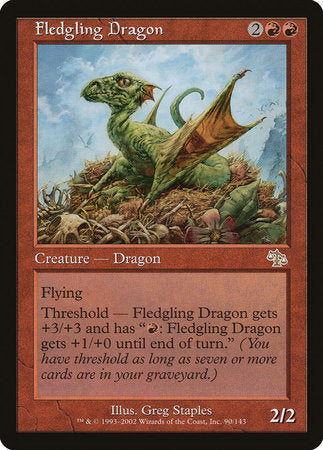 Fledgling Dragon [Judgment] | Good Games Cannington