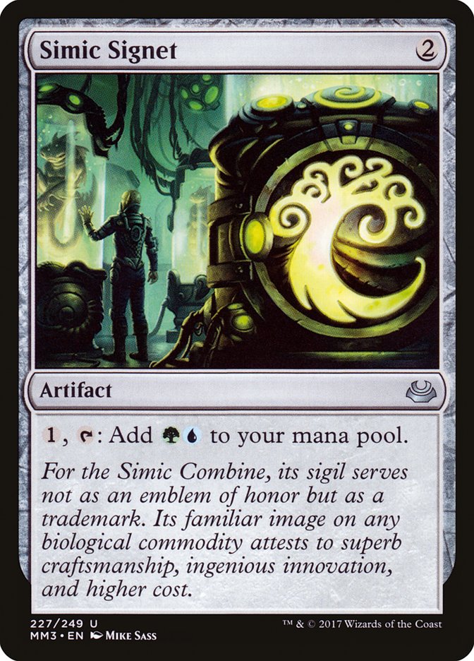Simic Signet [Modern Masters 2017] | Good Games Cannington