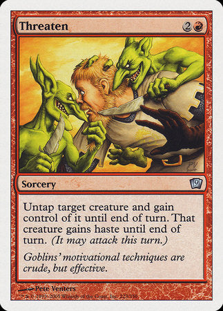 Threaten [Ninth Edition] | Good Games Cannington