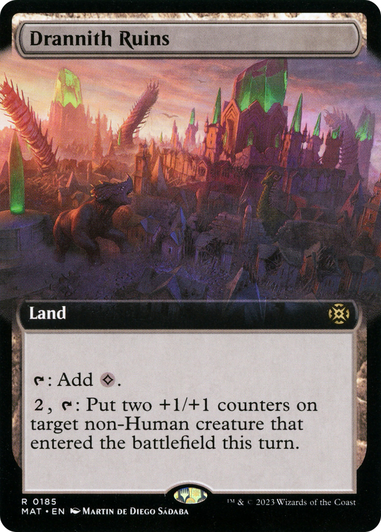 Drannith Ruins (Extended Art) [March of the Machine: The Aftermath] | Good Games Cannington