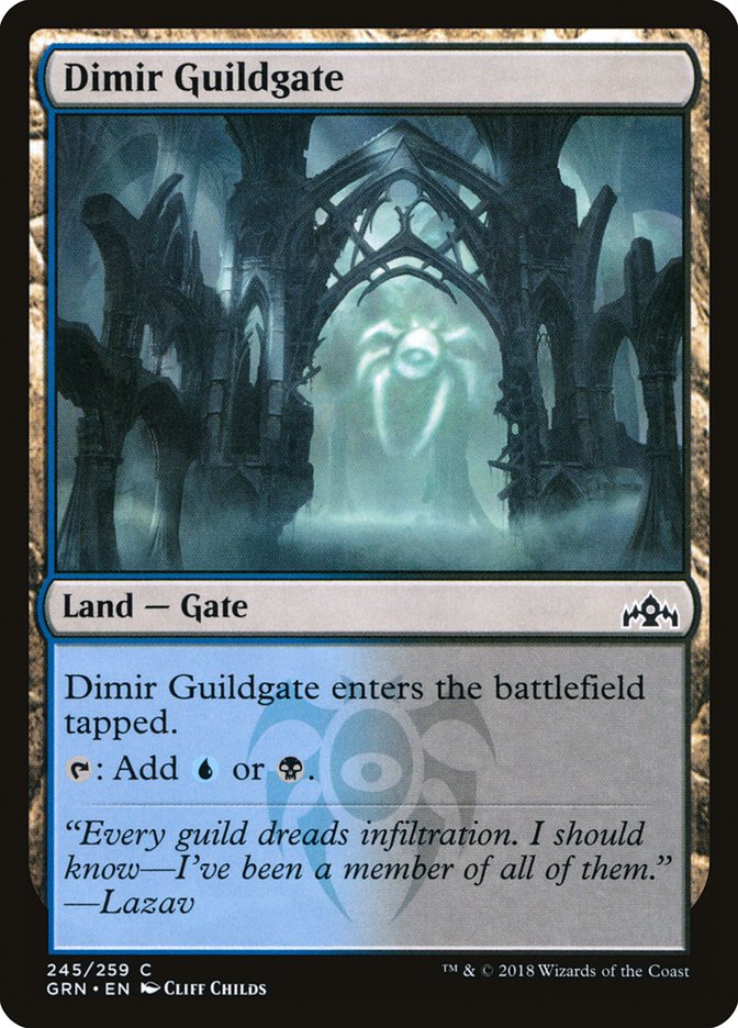 Dimir Guildgate (245/259) [Guilds of Ravnica] | Good Games Cannington