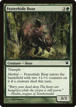 Festerhide Boar [Innistrad] | Good Games Cannington
