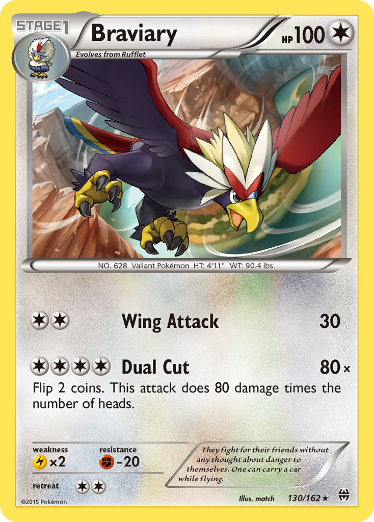 Braviary (130/162) [XY: BREAKthrough] | Good Games Cannington