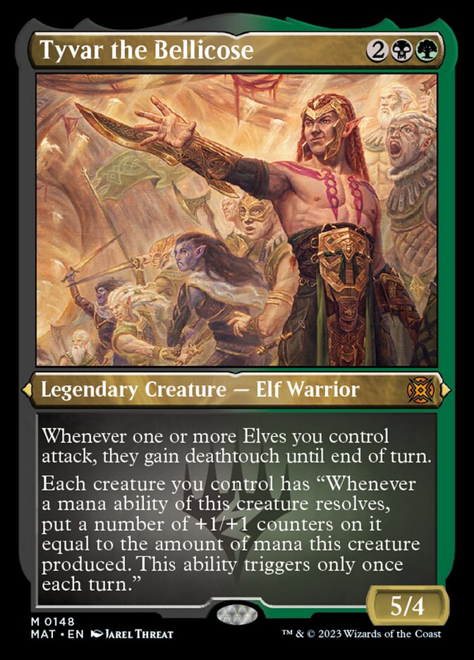 Tyvar the Bellicose (Foil Etched) [March of the Machine: The Aftermath] | Good Games Cannington