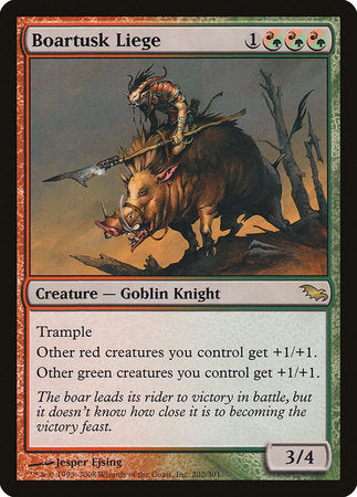 Boartusk Liege [Shadowmoor] | Good Games Cannington