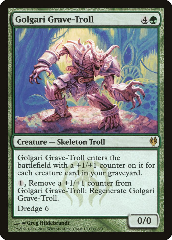 Golgari Grave-Troll [Duel Decks: Izzet vs. Golgari] | Good Games Cannington