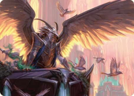 Falco Spara, Pactweaver 1 Art Card [Streets of New Capenna Art Series] | Good Games Cannington