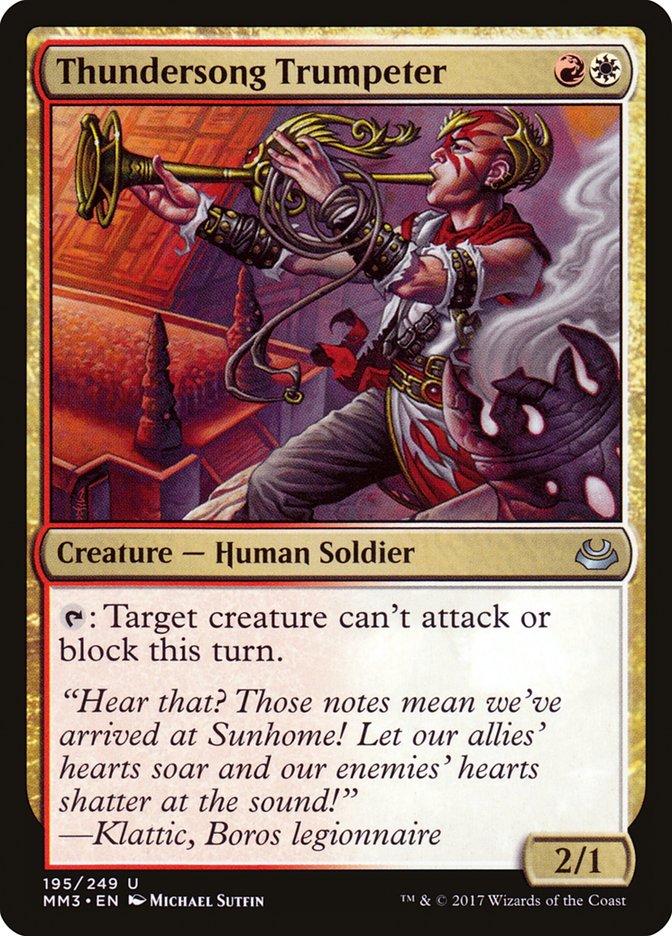 Thundersong Trumpeter [Modern Masters 2017] | Good Games Cannington