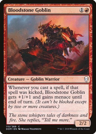 Bloodstone Goblin [Dominaria] | Good Games Cannington