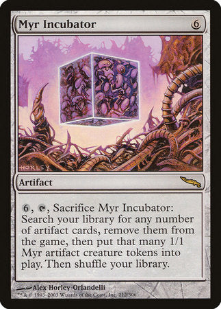 Myr Incubator [Mirrodin] | Good Games Cannington